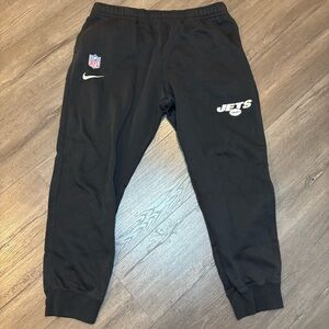 New York Jets Nike NFL On Field Sweatpants Men's Size XL Black Logo Football